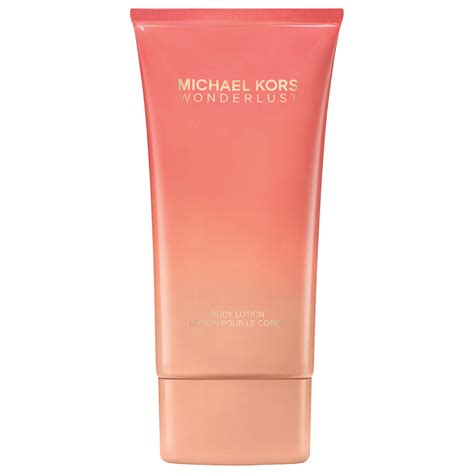 michael kors wonderlust body lotion